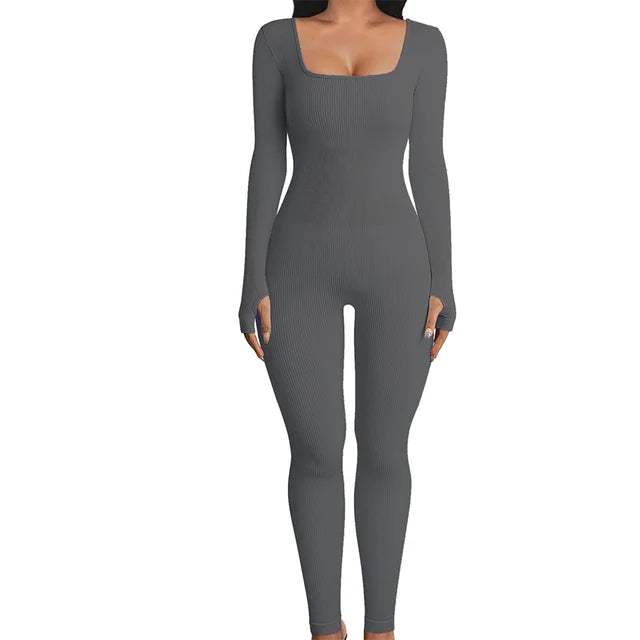 LuxClassic™ Ribbed Jumpsuit | BUY 1 GET 2 FREE